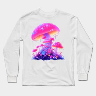 magic mushroom Long Sleeve T-Shirt